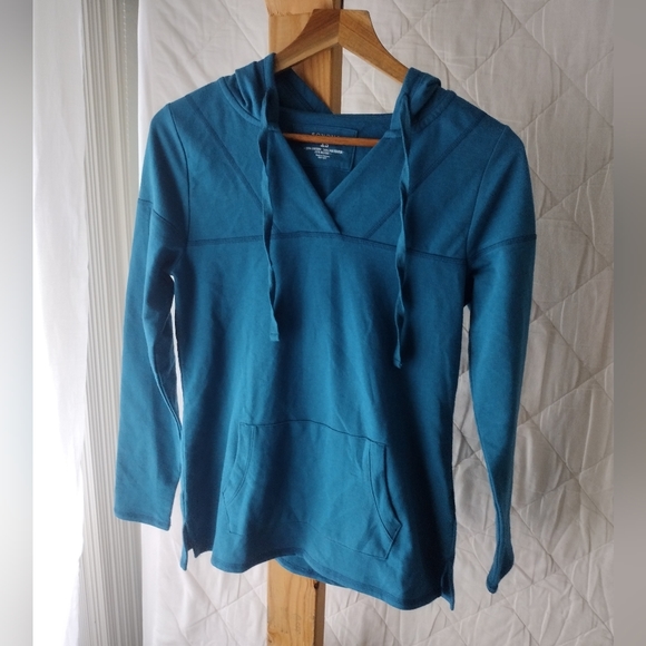 3 /$15 Sonoma Life+Style green/ blue hoodie - Picture 3 of 3